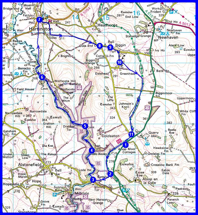 A circuit to Hartington