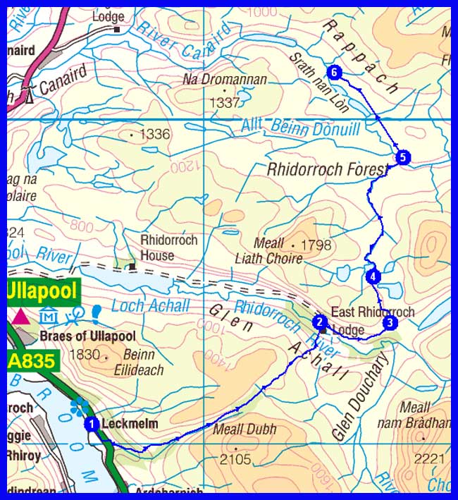 Day 9 route